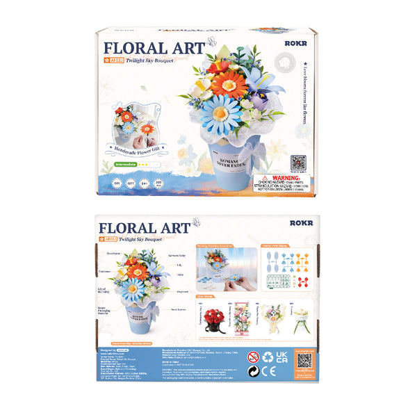 ROKR Twilight Sky Bouquet Floral Art