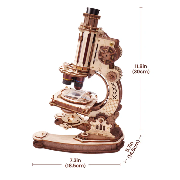 ROKR Microscope – Λειτουργικό Ξύλινο Μικροσκόπιο - Image 14