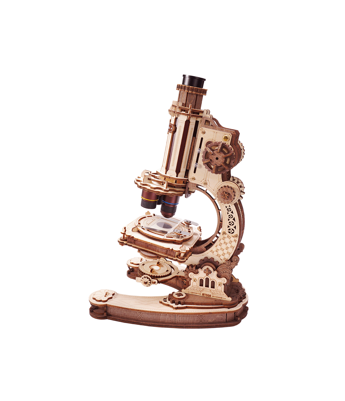 ROKR Microscope – Λειτουργικό Ξύλινο Μικροσκόπιο