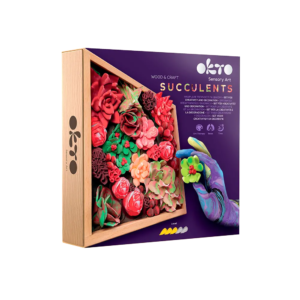 OKTO Wood&Craft DIY Succulents – Passion