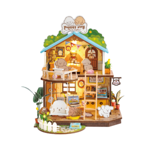 Rolife Puppy’s Cozy Villa – DIY Μινιατούρα Σπιτάκι για Σκύλους
