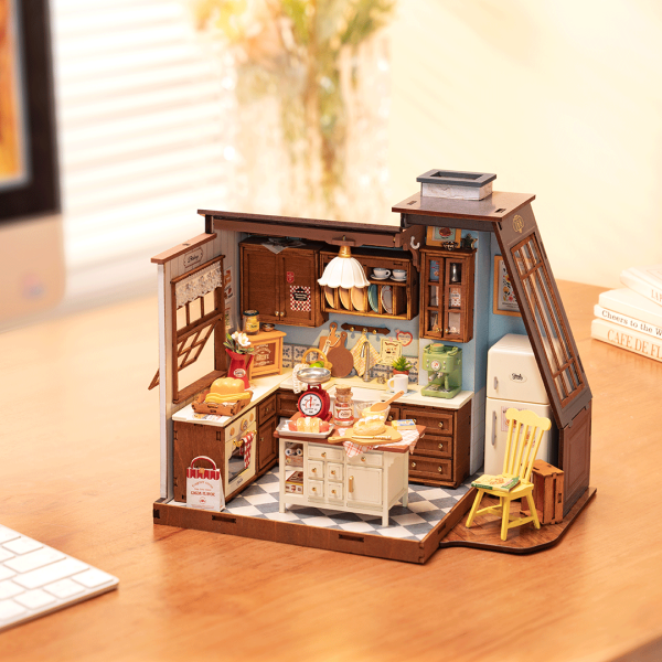 Rolife Baking Kitchen – DIY Μινιατούρα Κουζίνα Ζαχαροπλαστικής - Image 6