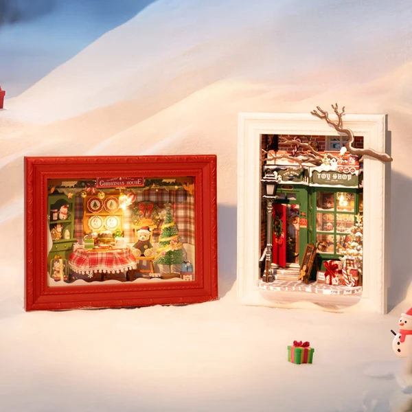 Rolife Christmas Eve Party DP005 φωτιζόμενο χριστουγεννιάτικο Story Frame τοίχου