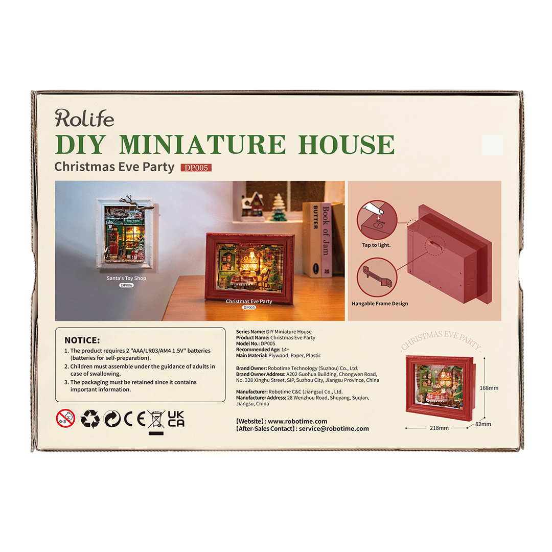 Rolife Christmas Eve Party – DIY Χριστουγεννιάτικο Story Frame - Image 12
