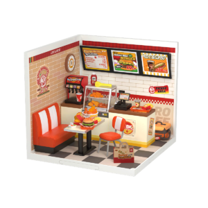 Rolife Yum Yum Burgers – DIY Μινιατούρα Burger Shop με LED