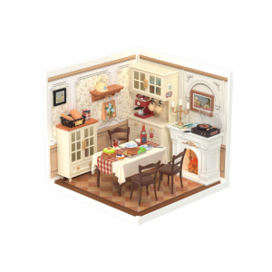 Rolife Warm Dining Room – DIY Μινιατούρα Ζεστή Τραπεζαρία