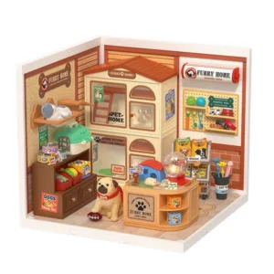 Rolife Furry Friends' Home – DIY Μινιατούρα Pet Shop
