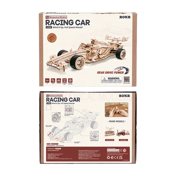 Συναρμολόγηση ROKR Racing Car LK505 247 κομματιών