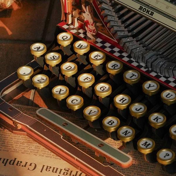 Μηχανισμός γραναζιών ROKR Mechanical Typewriter LK703C