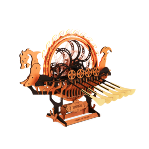 ROKR Viking Dragon Ship – Μηχανικό 3D Ξύλινο Πλοίο Βίκινγκ