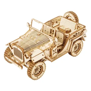 ROKR Army Field Car – 3D Ξύλινο Στρατιωτικό Όχημα