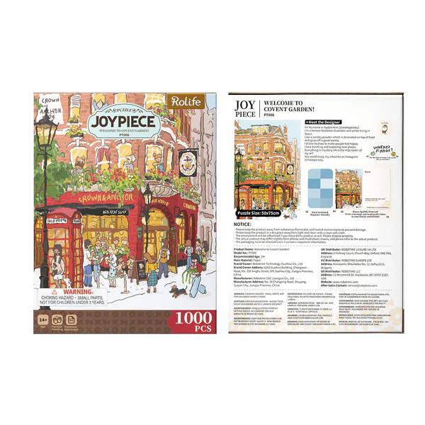 Rolife Welcome to Covent Garden PT006 ολοκληρωμένο puzzle σε κορνίζα