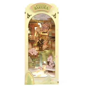 Rolife Falling Sakura – DIY Book Nook με Ανθισμένες Κερασιές