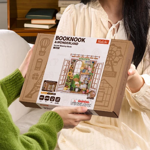 Rolife Secret Bloomy Nook – DIY Book Nook Ανθισμένος Κήπος - Image 12