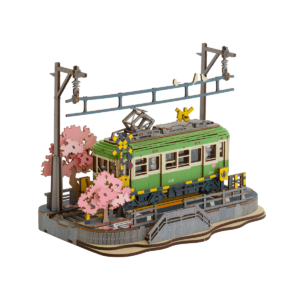 Rolife Sakura Journey – Ξύλινο 3D Puzzle Ιαπωνικό Τραμ
