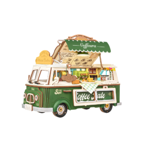 Rolife Leo’s Coffee Truck – Ξύλινο 3D Puzzle Κινητό Café