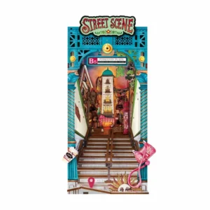 Rolife Street Scene – DIY Book Nook Αστική Γειτονιά με Φωτισμό LED