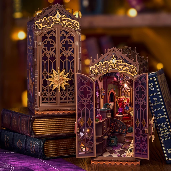 Rolife Magic Fantasy Corner – DIY Book Nook Μαγική Γωνιά με Φωτισμό LED - Image 2